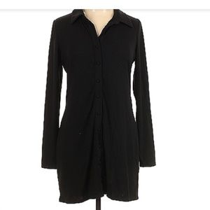 AFRM textured shirt dress